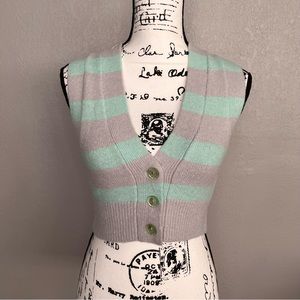 For Love & Lemons Maud Crop Tank Sweater Vest